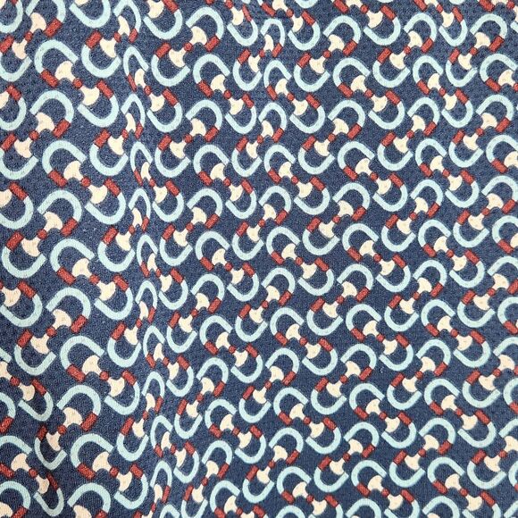 Kerrits Women's 1/4 Zip Shirt -Horse Equestrian Active- Blue Patterned Small - Picture 3 of 10